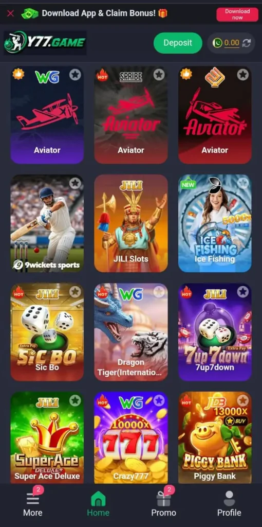 Y77 Game